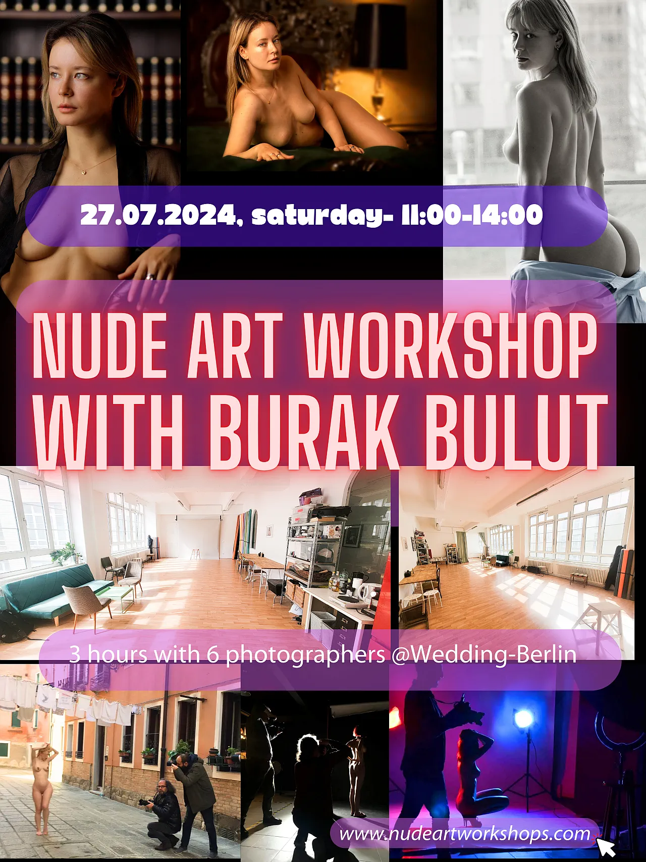 Atelier de nu à Berlin