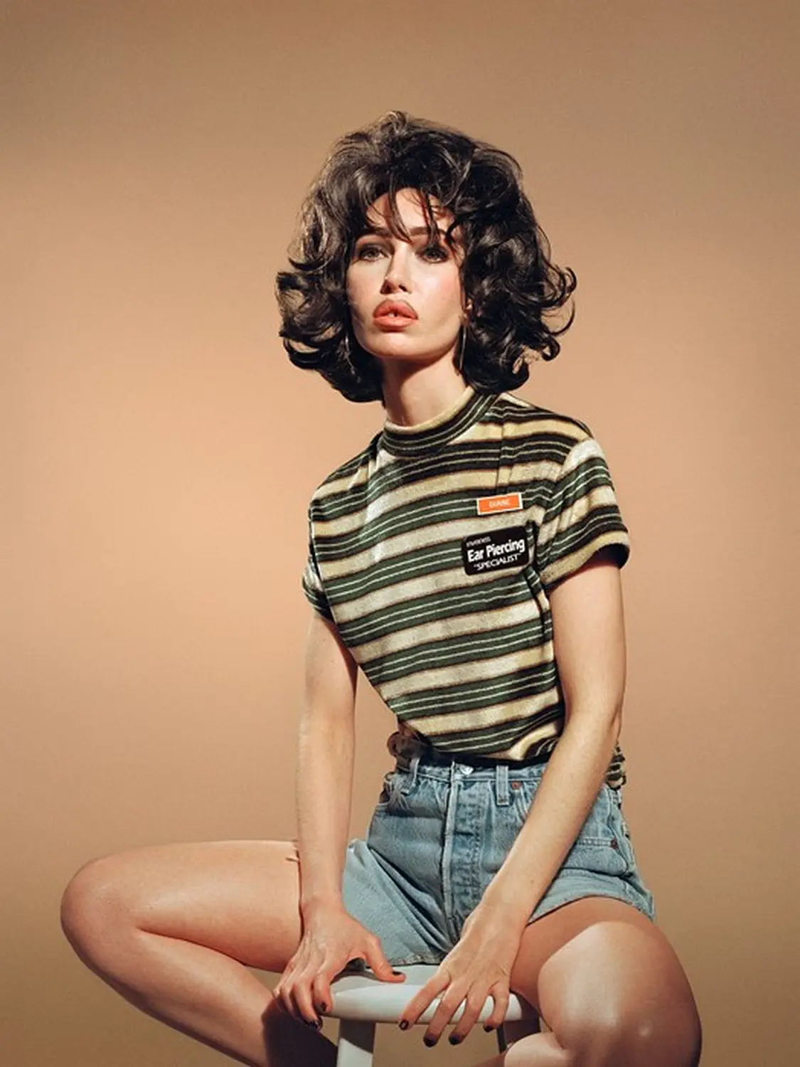 A portrait of photographer and filmmaker Nadia Lee Cohen.