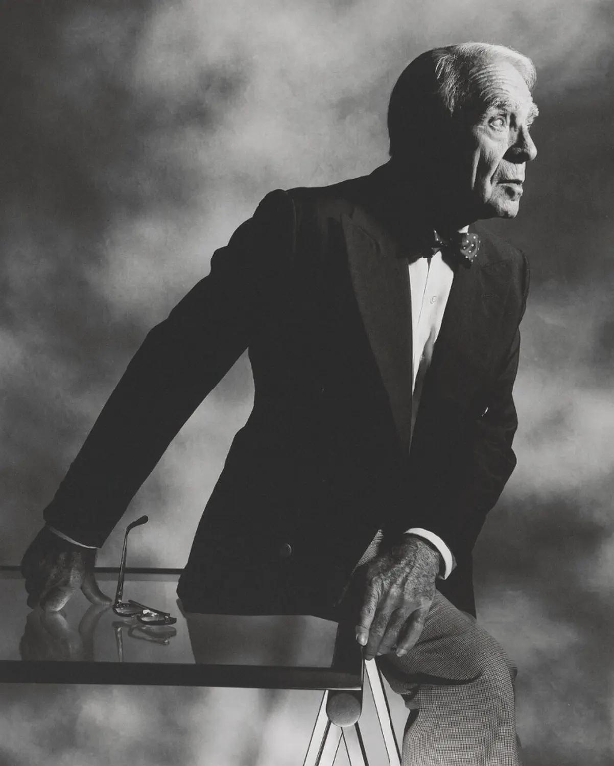 A portrait of fashion photographer Horst P. Horst.